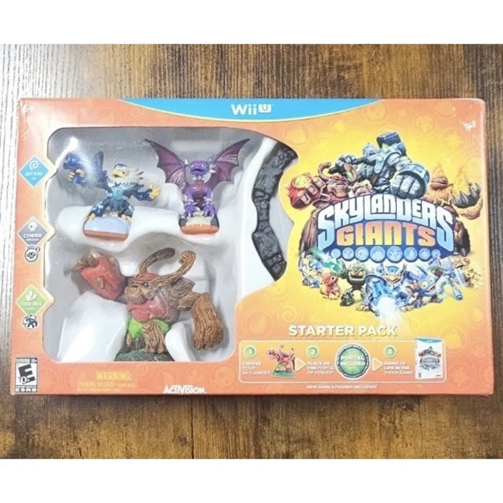 Brand New Skylanders Giants Starter Pack Nintendo Wii Game & Figures Set
